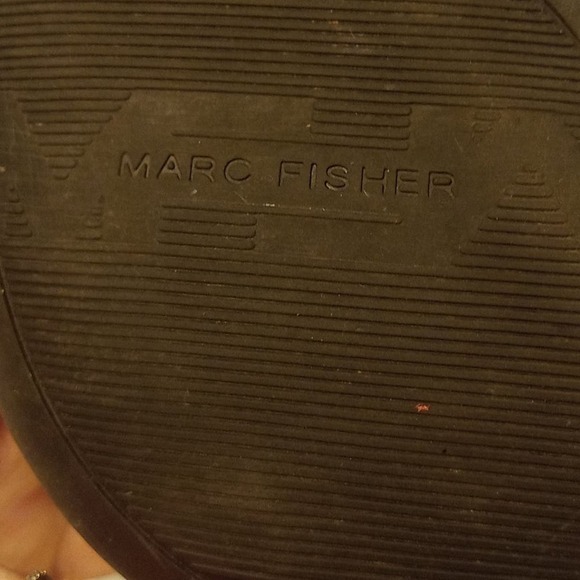 Marc Fisher Kessler Knee High Tall Black Leather Womens Boots Size 10 M Side Zip - Picture 12 of 12